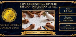 CONVOCATORIA INTERNACIONAL DIBUJANDO LA PAZ 2026
