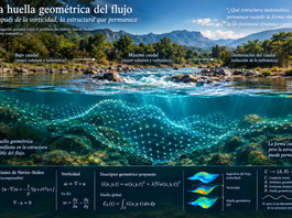 LA HUELLA GEOMÉTRICA DEL FLUJO: Una aproximación matemática a la estructura que permanece cuando la forma observable de un fenómeno dinámico cambia. (Parte V)