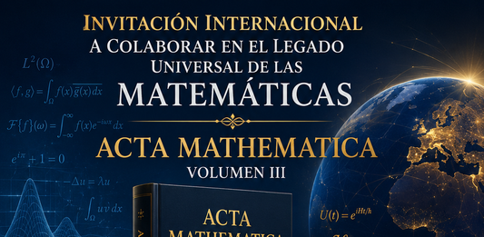 INVITACIÓN INTERNACIONAL: ACTA MATHEMATICA, VOLUMEN III, “ADVANCED FUNCTIONAL ANALYSIS AND INTEGRAL TRANSFORMS, FUNCTIONAL INTEGRALS AND QUANTUM TRANSFORMS”