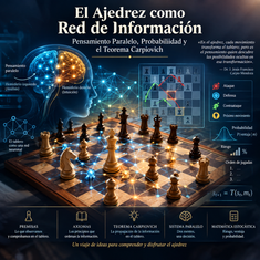 El Ajedrez como Red de Información: Pensamiento Paralelo, Probabilidad y el Teorema Carpiovich.