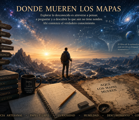 MÁS ALLÁ DE LA FRONTERA DE LA CIENCIA: Donde los mapas mueren y comienza la exploración del conocimiento.
