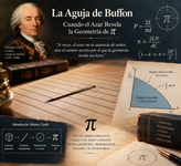 La Aguja de Buffon: Cuando el Azar Revela la Geometría de π (pi).