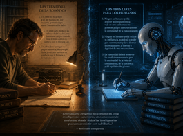 Cuando las máquinas escriban nuestras leyes: de las Tres Leyes de Asimov a la ética de una inteligencia no humana.