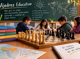 El ajedrez educativo: cuando el tablero se convierte en un aula.