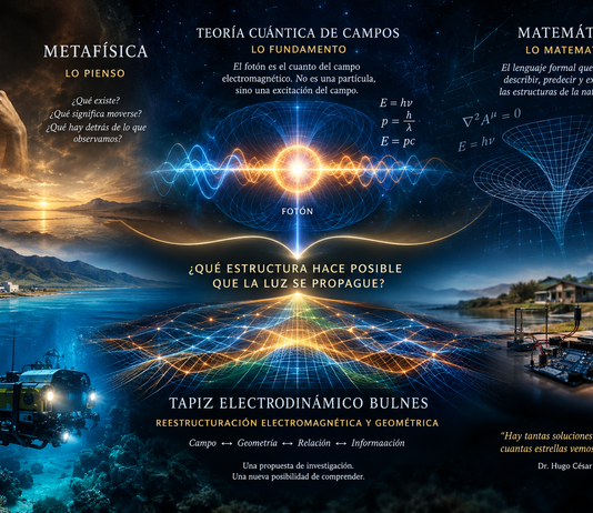 ¿QUIÉN HABLA CUANDO LA LUZ SE MUEVE?; Una historia en tres voces: Lo pienso, lo fundamento, lo matematizo.