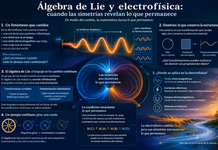 ÁLGEBRA DE LIE Y ELECTROFÍSICA: LA SIMETRÍA OCULTA EN MEDIO DEL CAMBIO.