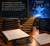 El álgebra desde sus fundamentos: la importancia de dominar lo elemental para comprender las matemáticas superiores.