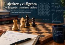 El tablero como laboratorio del pensamiento: el ajedrez y el álgebra en la geometría del movimiento.