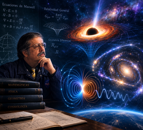 El código secreto del universo: el Dr. Francisco Bulnes y la geometría oculta del espacio-tiempo.