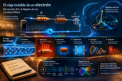 EL VIAJE INVISIBLE DE UN ELECTRÓN: DEL CIRCUITO RCL AL ÁLGEBRA DE LIE Y LA ESTRUCTURA OCULTA DE LA ELECTROFÍSICA.